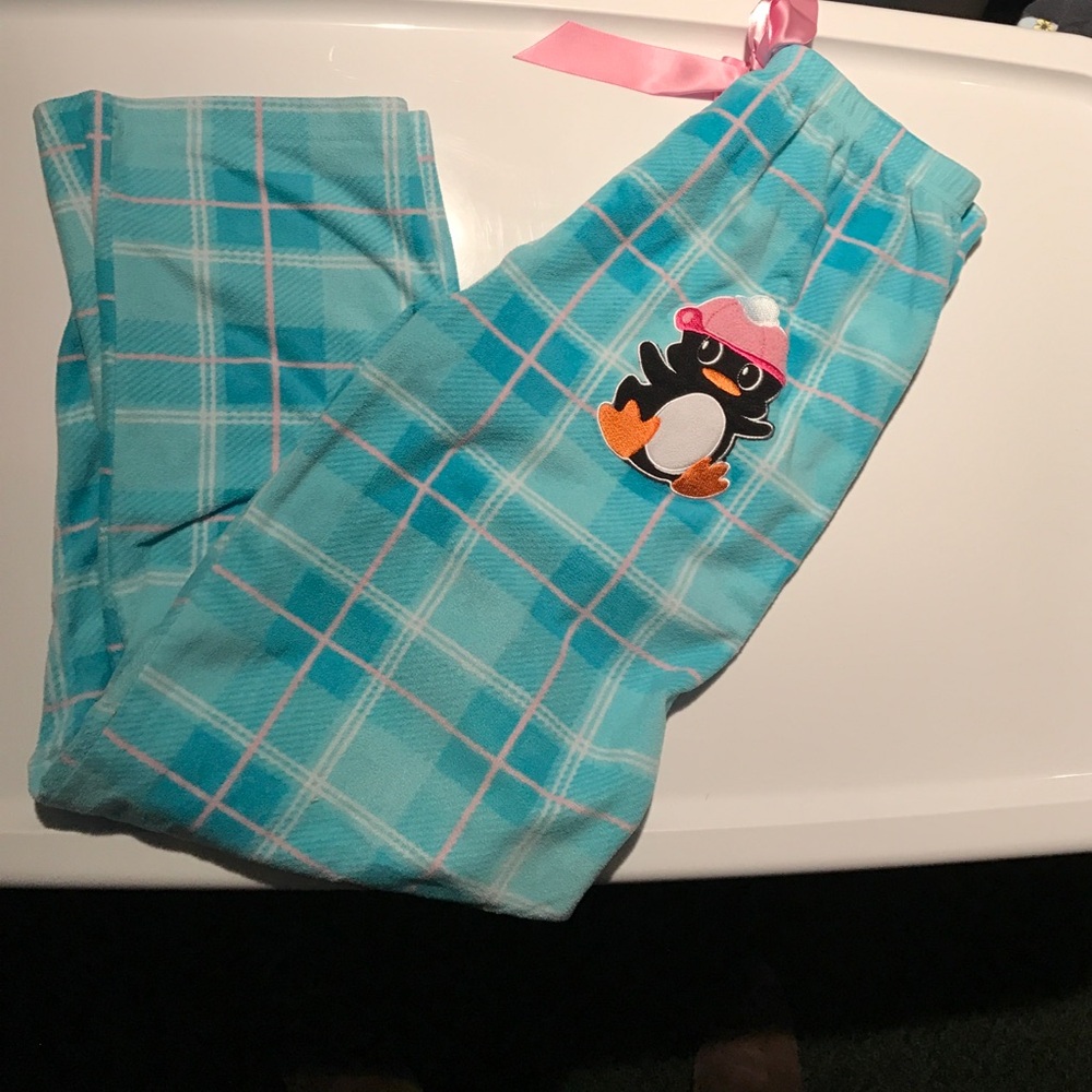 St. Eve COZY Blue Fleece PJ BOTTOMS